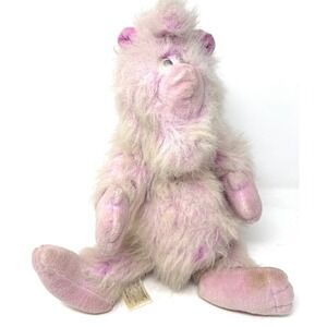 Teddy Ruxpin Wooly What's-It Hand Puppet Plush 14" DIRTY